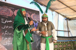 برگزاری مراسم تعزیه خوانی در ساختمان علوم پایه واحد