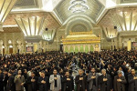 مراسم اربعین آیت الله هاشمی رفسنجانی در مرقد مطهر امام خمینی(ره) برگزار شد.