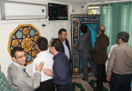 گزارش تصویری از  غبارروبی نمازخانه ساختمان ستادی قلهک
