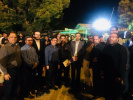 حضور دانشگاهیان دانشگاه آزاد اسلامی واحد تهران غرب در مراسم شب های پرستاره گلزار شهدای بهشت زهرا