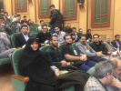 تقدیر از نرگس آزادوار، دانشجوی نمونه در بزرگداشت روز دانشجو توسط دکتر طهرانچی