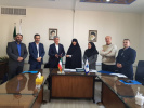 قدردانی خانم دکتر داداندیش رئیس دانشگاه آزاد اسلامی واحد تهران غرب از آقای دکتر رحیمی  در دوران مسئولیت ریاست مجتمع پیامبر اعظم(ص)واحد تهران غرب