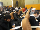 بیست و پنجمین دوره مسابقات سراسری قرآن و عترت (بخش کتبی) در دانشگاه آزاد اسلامی واحد تهران غرب برگزار شد