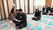 برگزاری مراسم زیارت عاشورا و سوگواری بمناسبت شهادت حضرت فاطمه (س) در دانشگاه آزاد اسلامی واحد تهران غرب