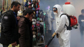 اقدامات بسیج دانشجویی دانشگاه آزاد تهران غرب برای مقابله با کرونا+ فیلم