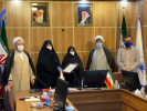 مراسم تکریم مدیر گروه معارف اسلامی واحد تهران غرب برگزار شد.
