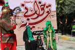 مراسم تعزیه خوانی در دانشگاه آزاد اسلامی واحد تهران غرب