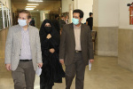 بازدید مدیرکل آموزشی و پژوهشی دانشگاه آزاد اسلامی استان تهران از برگزاری امتحانات آزمون جامع دکتری دانشگاه آزاد اسلامی واحد تهران غرب