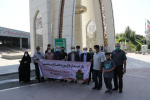 بازدید دانشگاهیان دانشگاه آزاد اسلامی واحد تهران غرب از باغ موزه دفاع مقدس