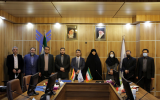 نشست مشترک نمایندگان وزارت علوم و کمیسیون فرهنگی سفارت عراق در تهران با رئیس و معاونین دانشگاه آزاد اسلامی واحد تهران غرب با حضور سرپرست معاونت بین‌المللی استان تهران